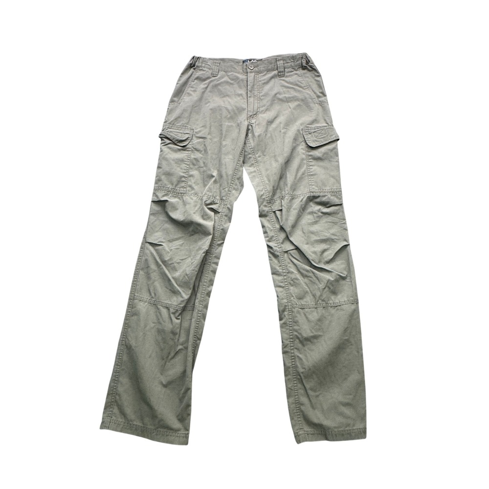 LA Police Gear Core Cargo Pants Mens 32x36 Green Ripstop Tactical Workwear